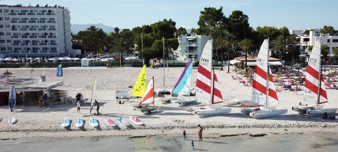 Windsurfing in Can Picafort photo 5