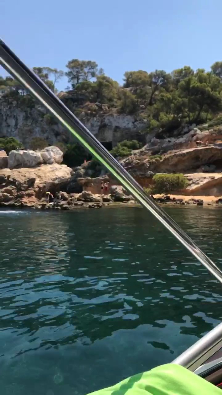 Parasailing in Cala Vinyes photo 3