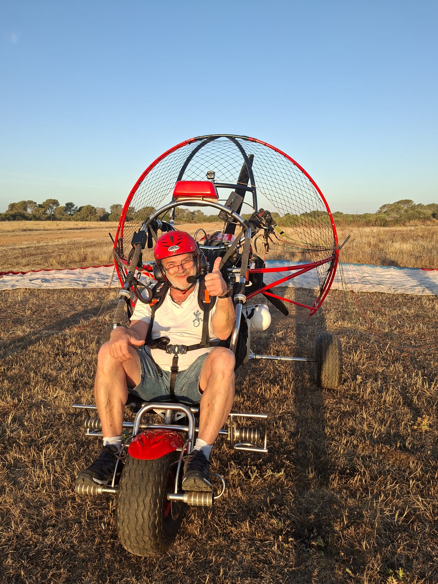 Paragliding in Cala Pi photo 2