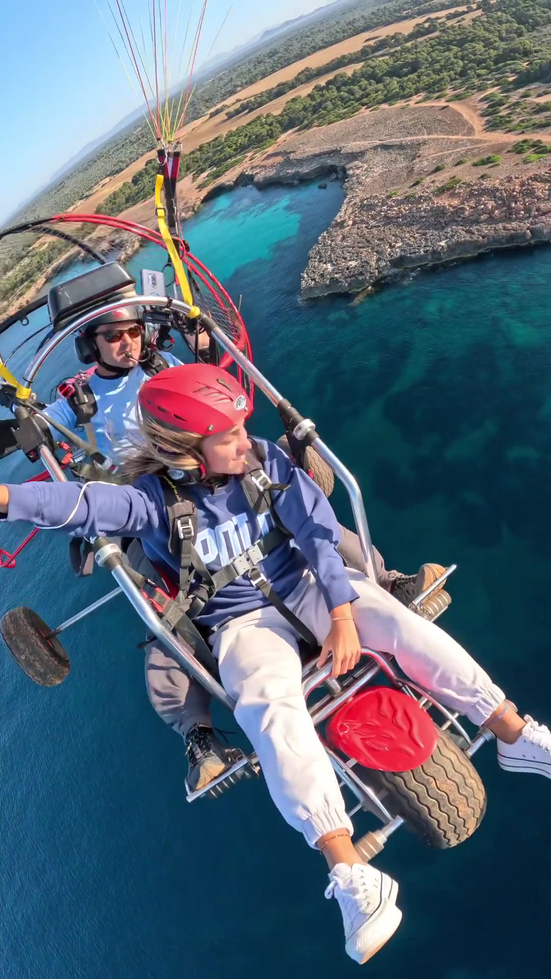 Paragliding in Cala Pi photo 5