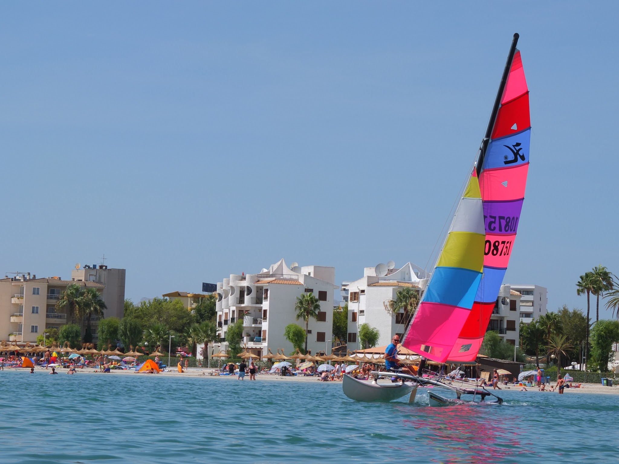 Flyboarding in Playa de Muro photo 5