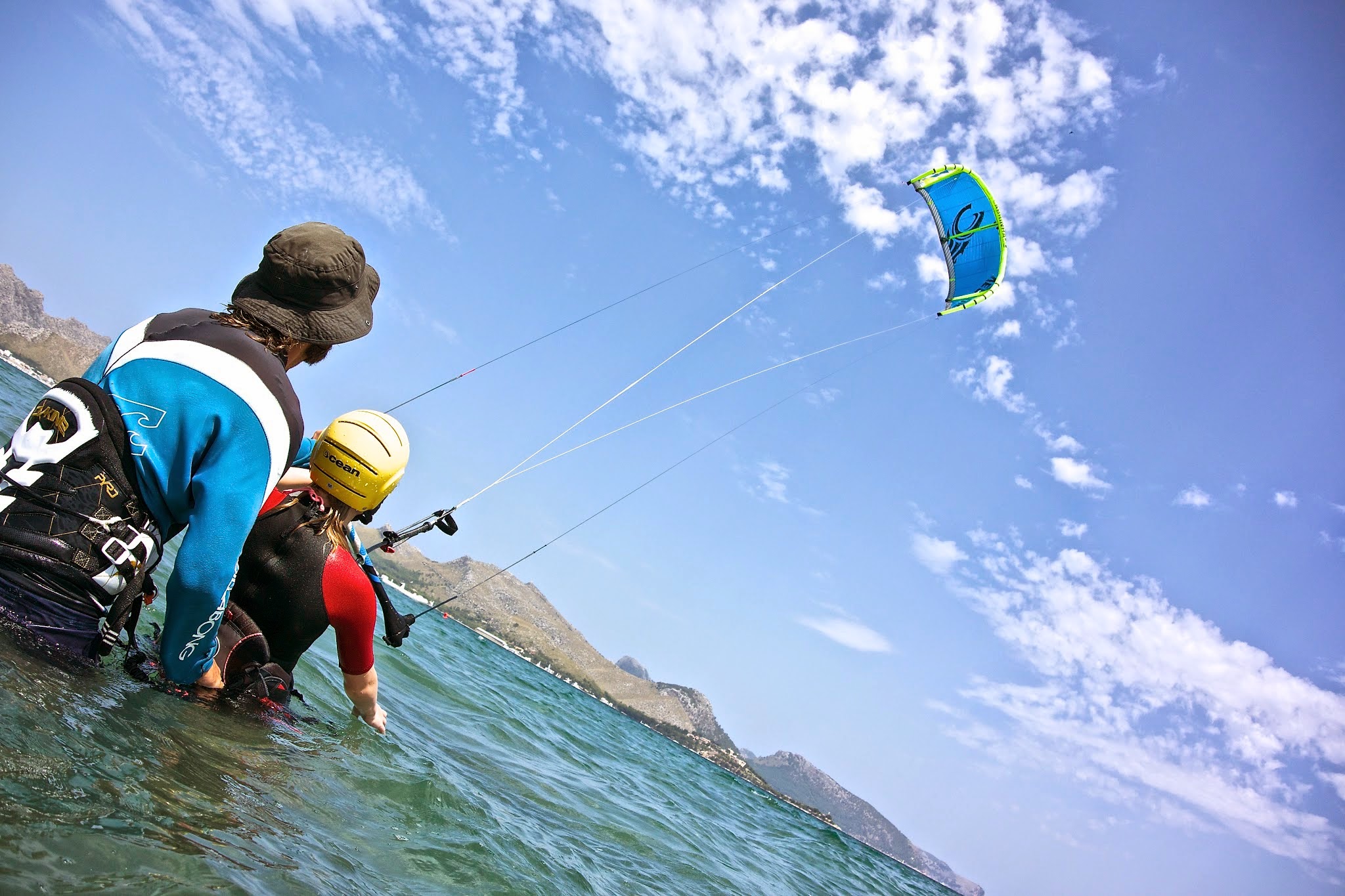 Kitesurfing in Cala Bona photo 2