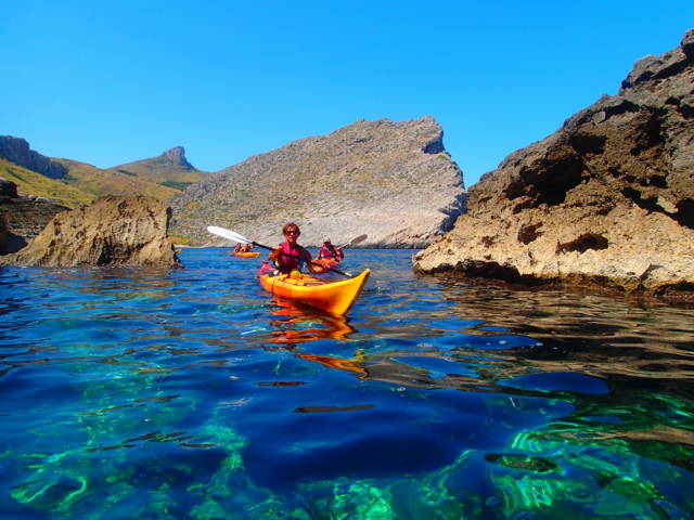 Kayaking & Paddleboarding in Cala San Vicente