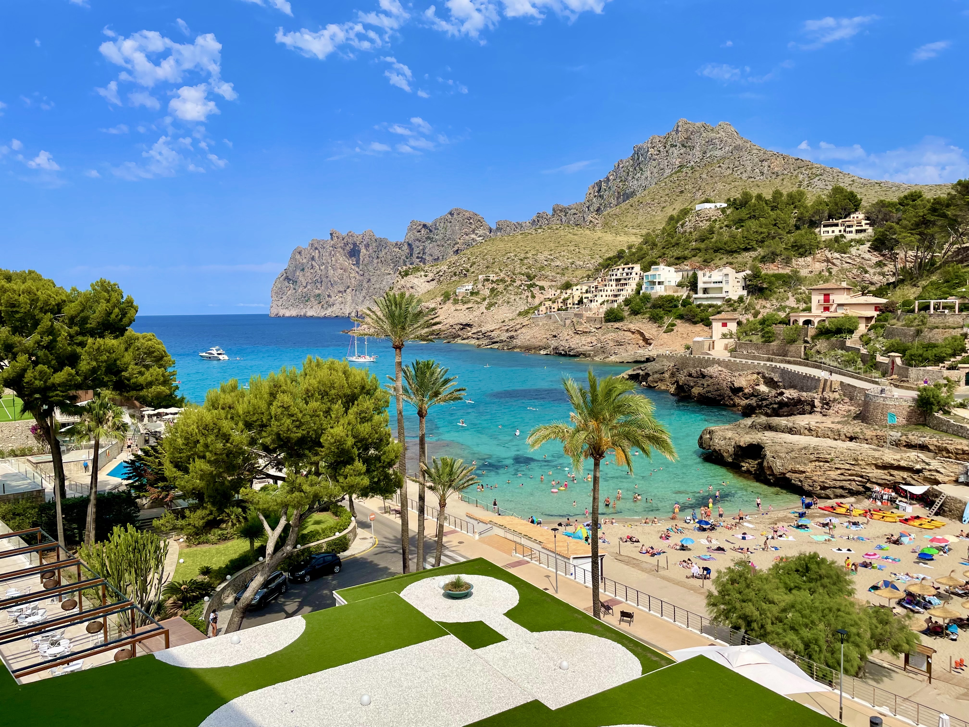 Water Skiing in Cala San Vicente