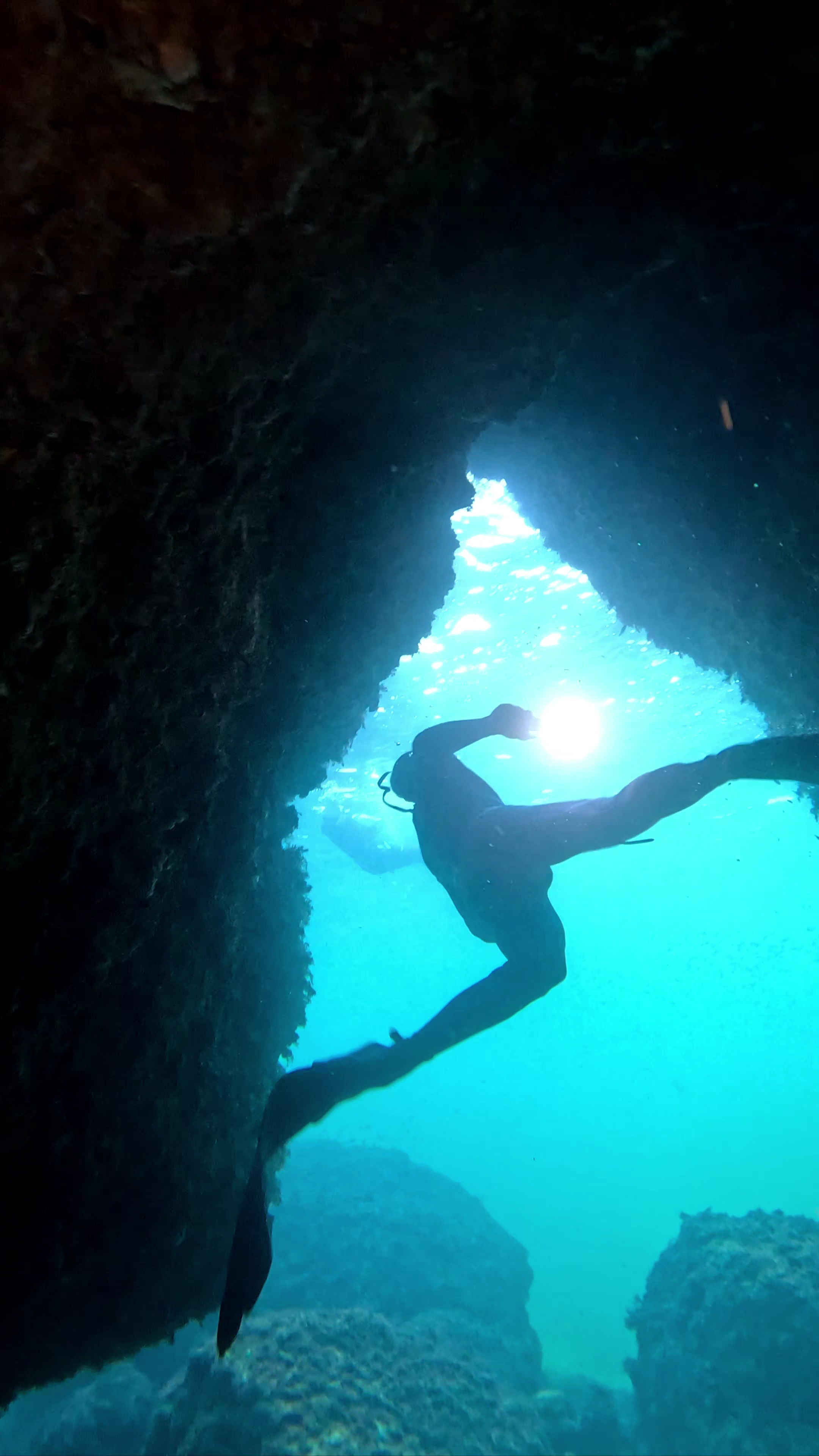 Freediving in Cala Blava photo 3