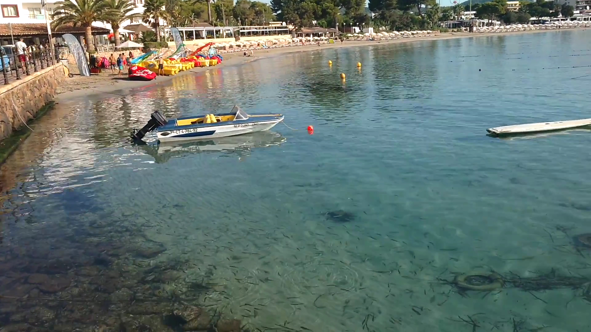 Parasailing in Cala de Bou photo 3