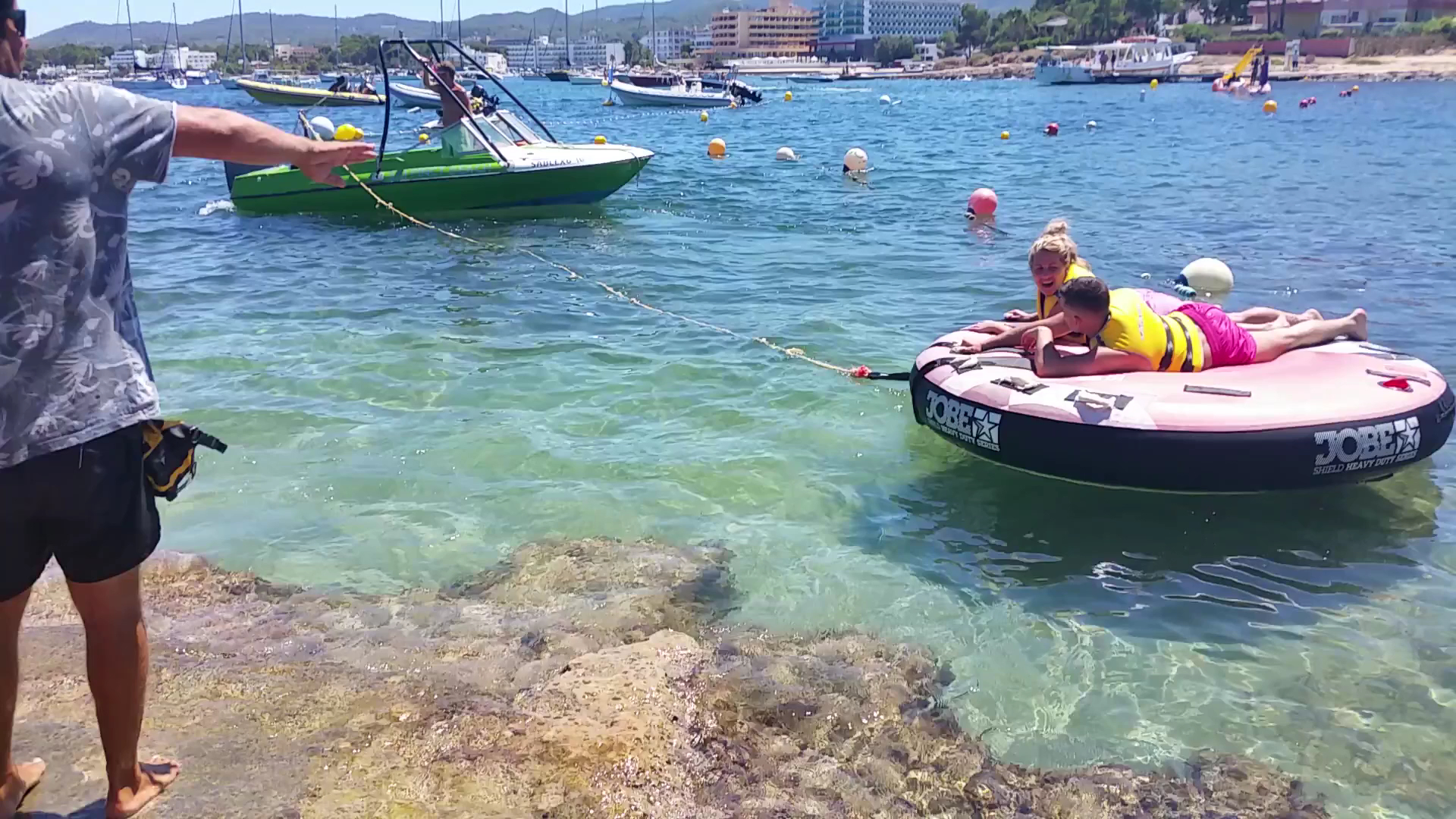 Wakeboarding in Cala de Bou photo 4