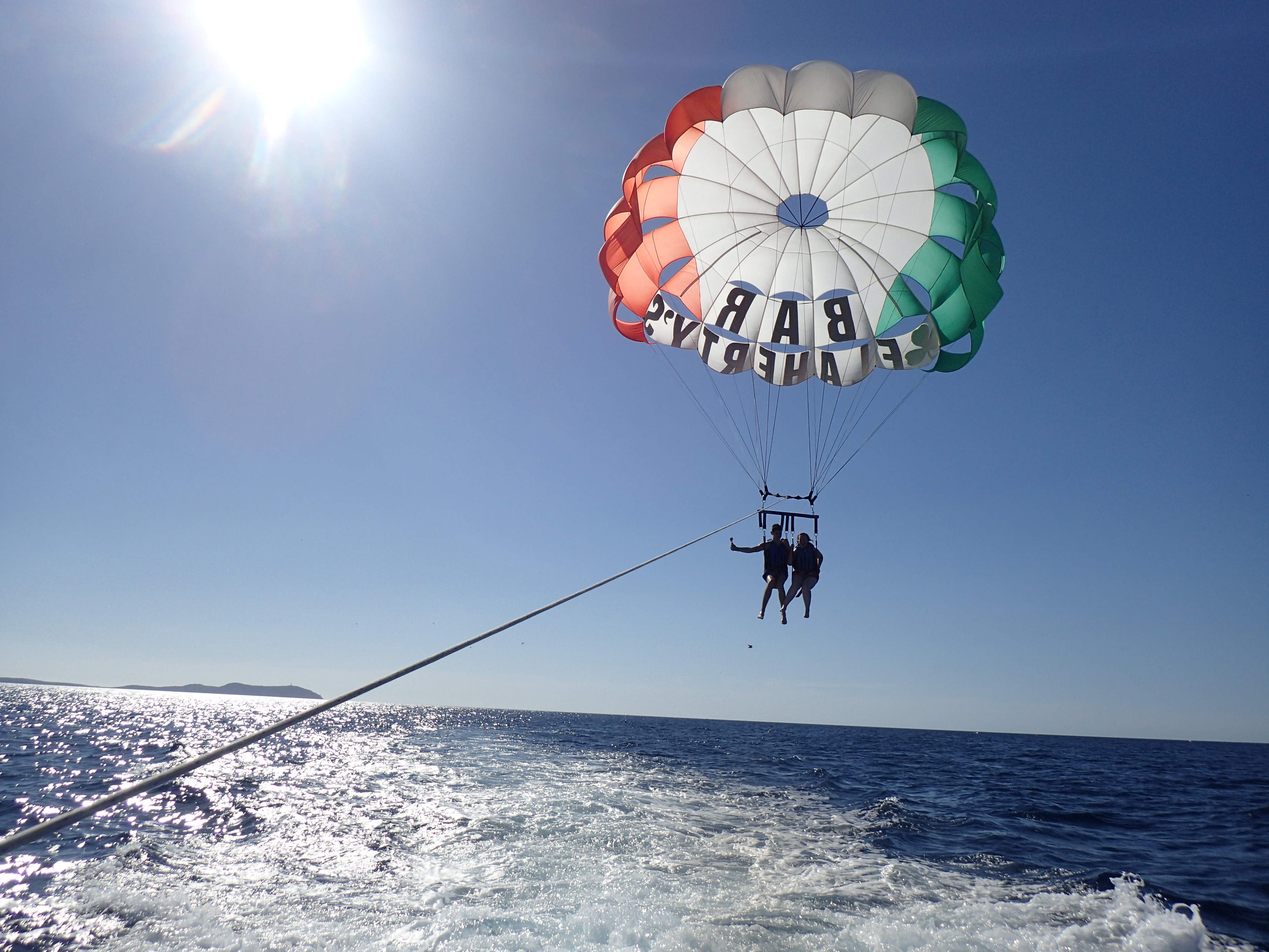 Parasailing in San Juan photo 2