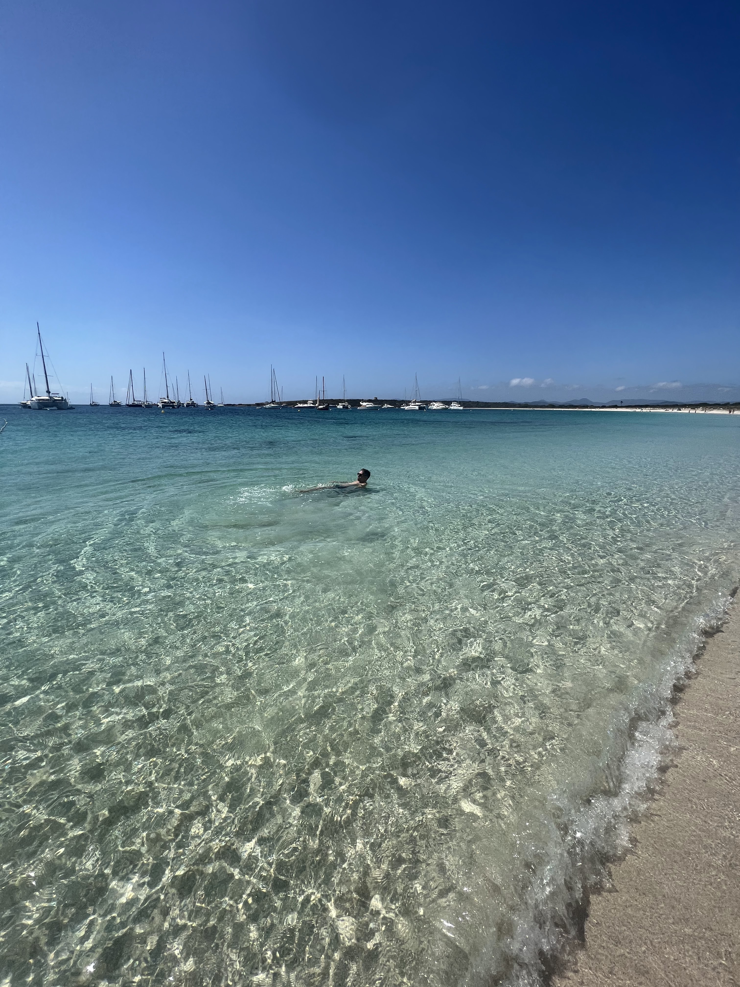 Wakeboarding in Cala Saona