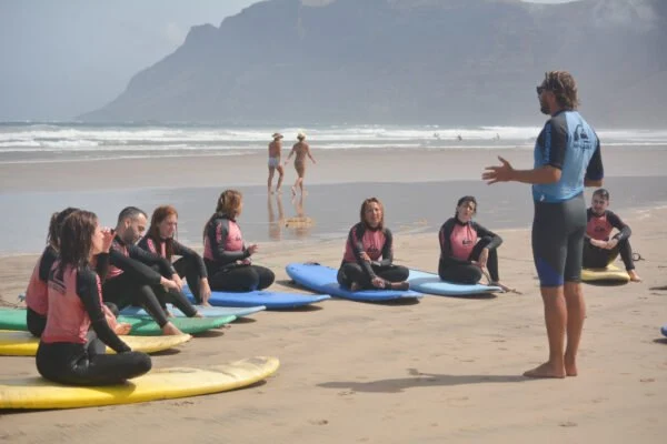 Surf Lessons in Playa Blanca