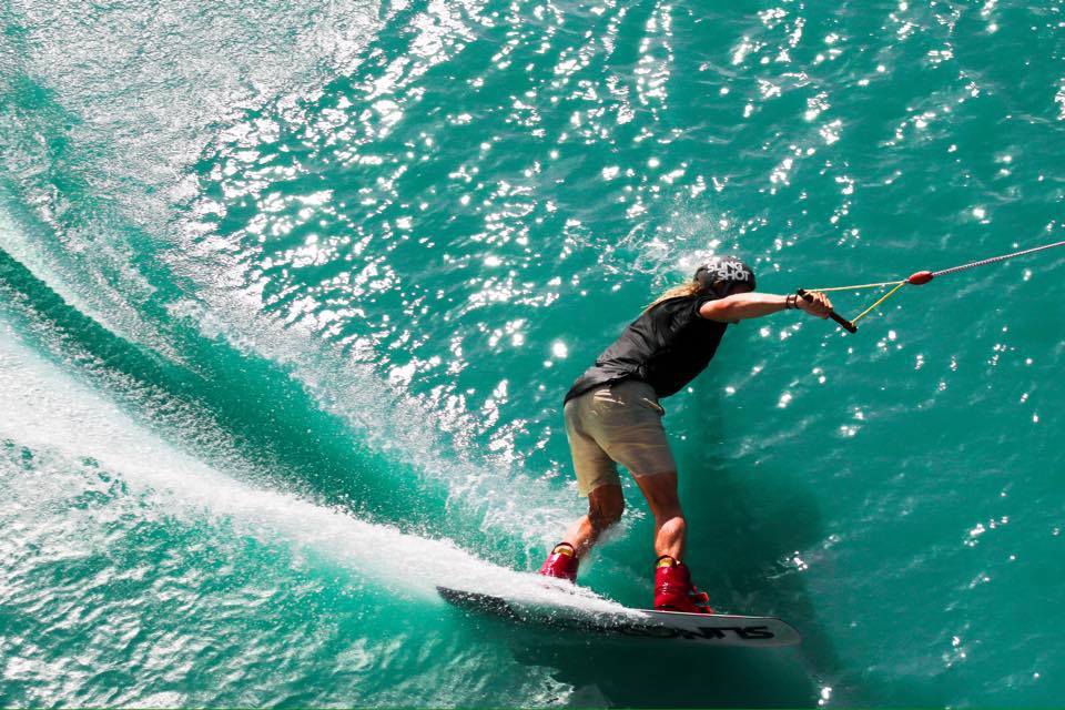 Wakeboarding in San José