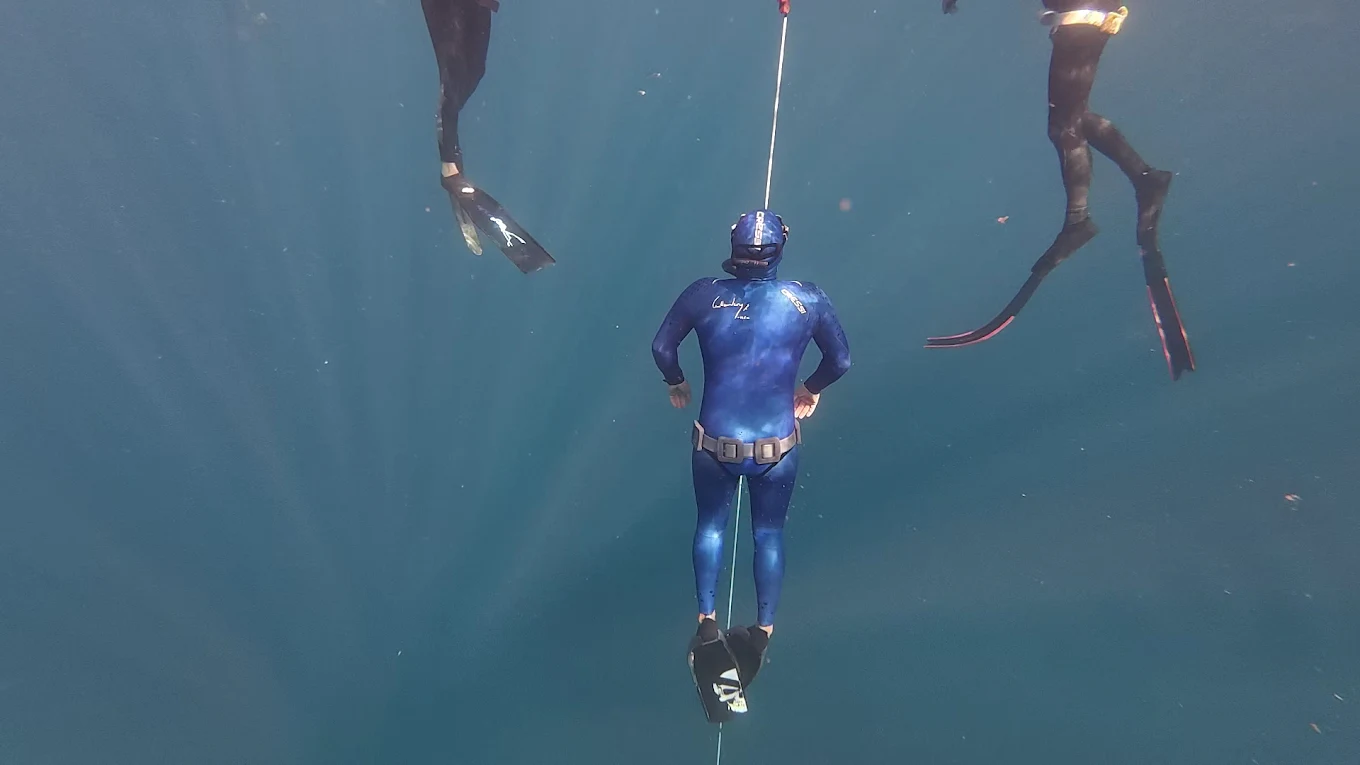 Freediving in Teror
