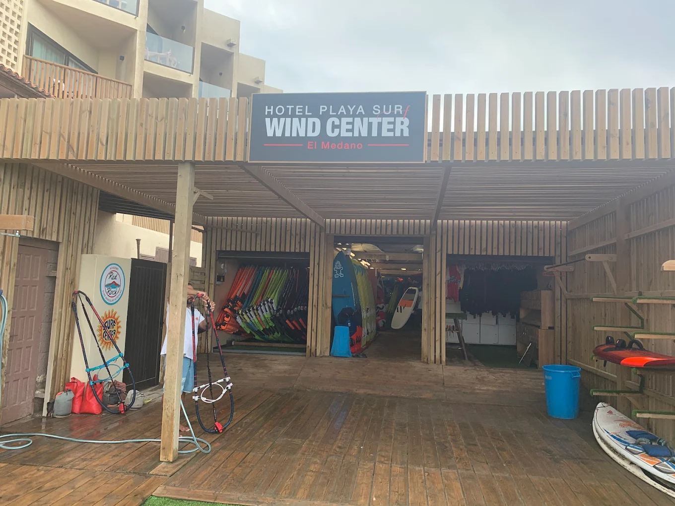 Windsurfing in Los Gigantes