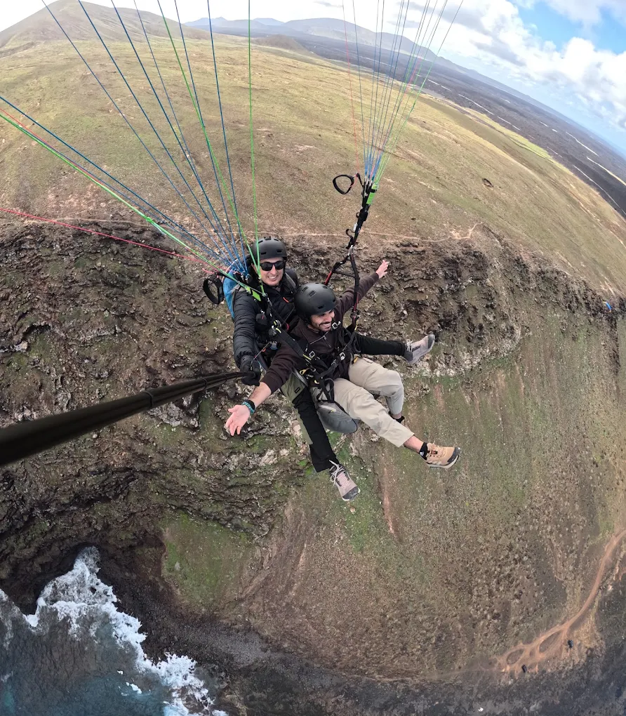 Paragliding in Arrecife