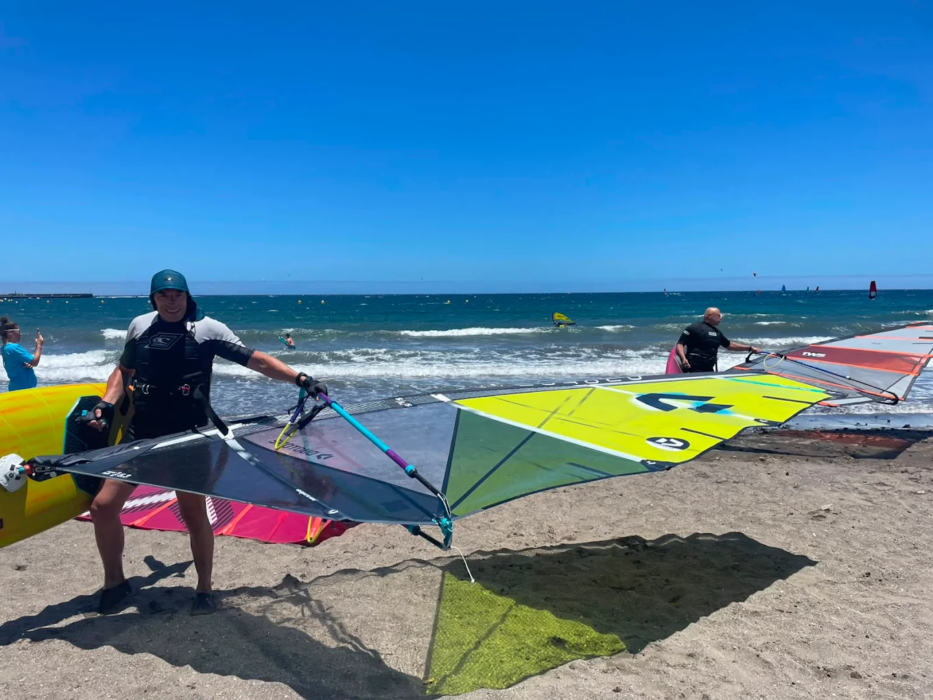 Kitesurfing in Los Gigantes photo 2