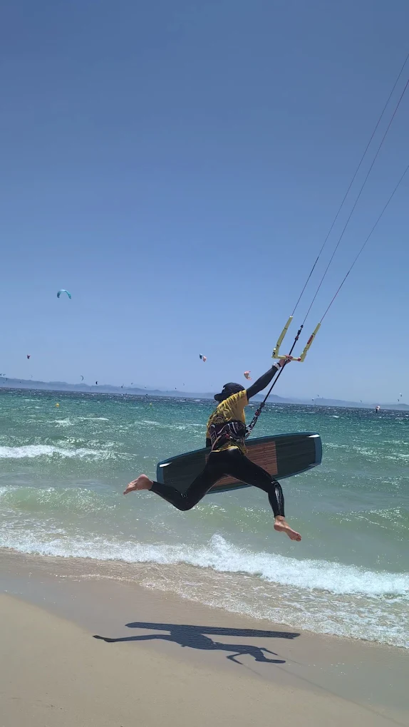 Kitesurfing in El Pinar