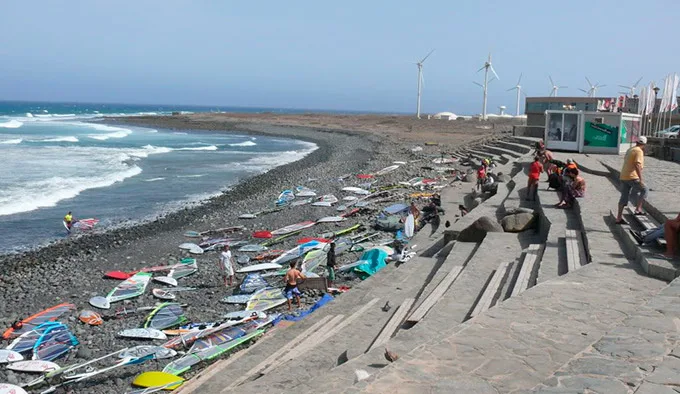 Windsurfing in Teror photo 5