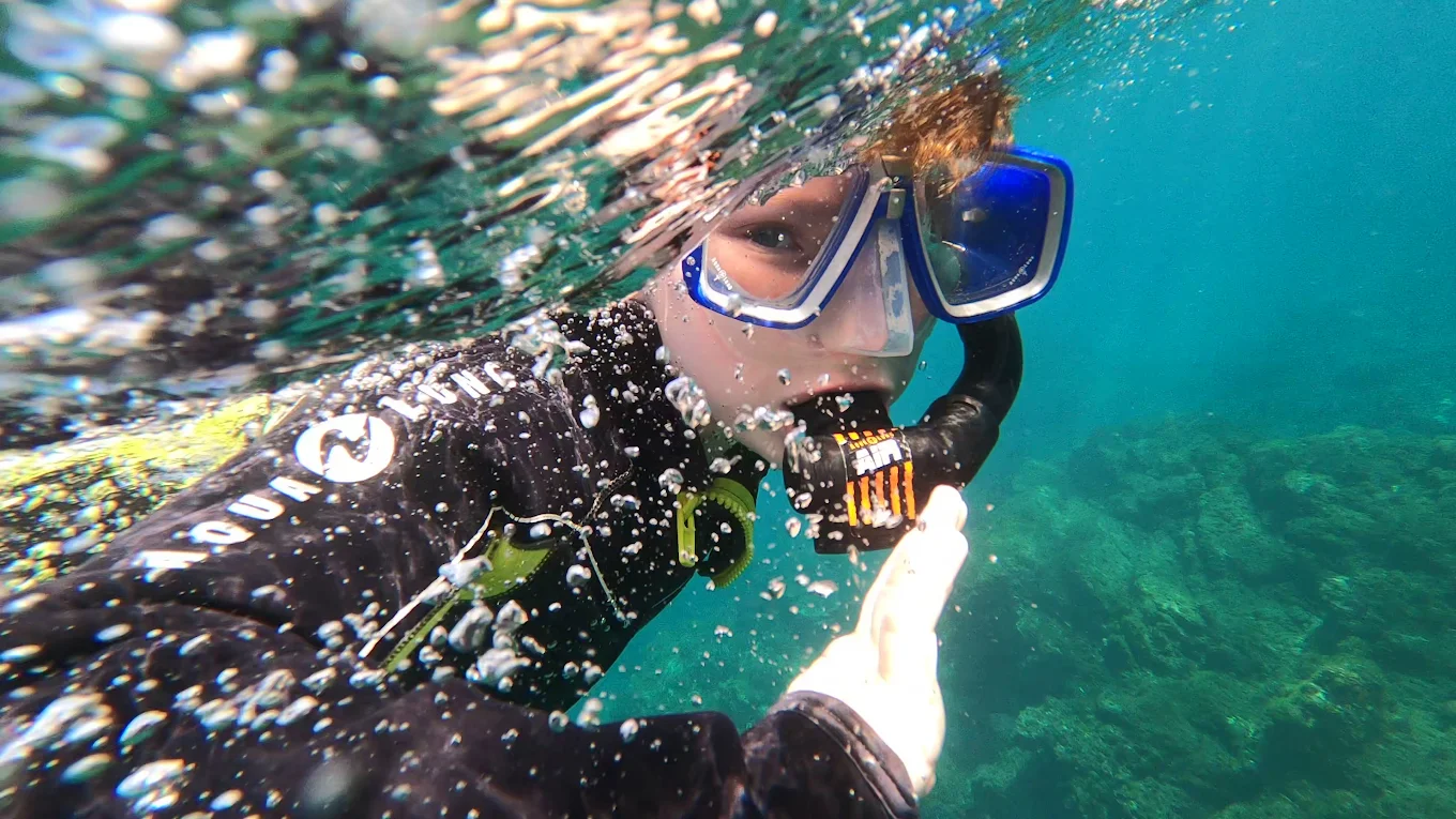 Snorkeling in La Laguna