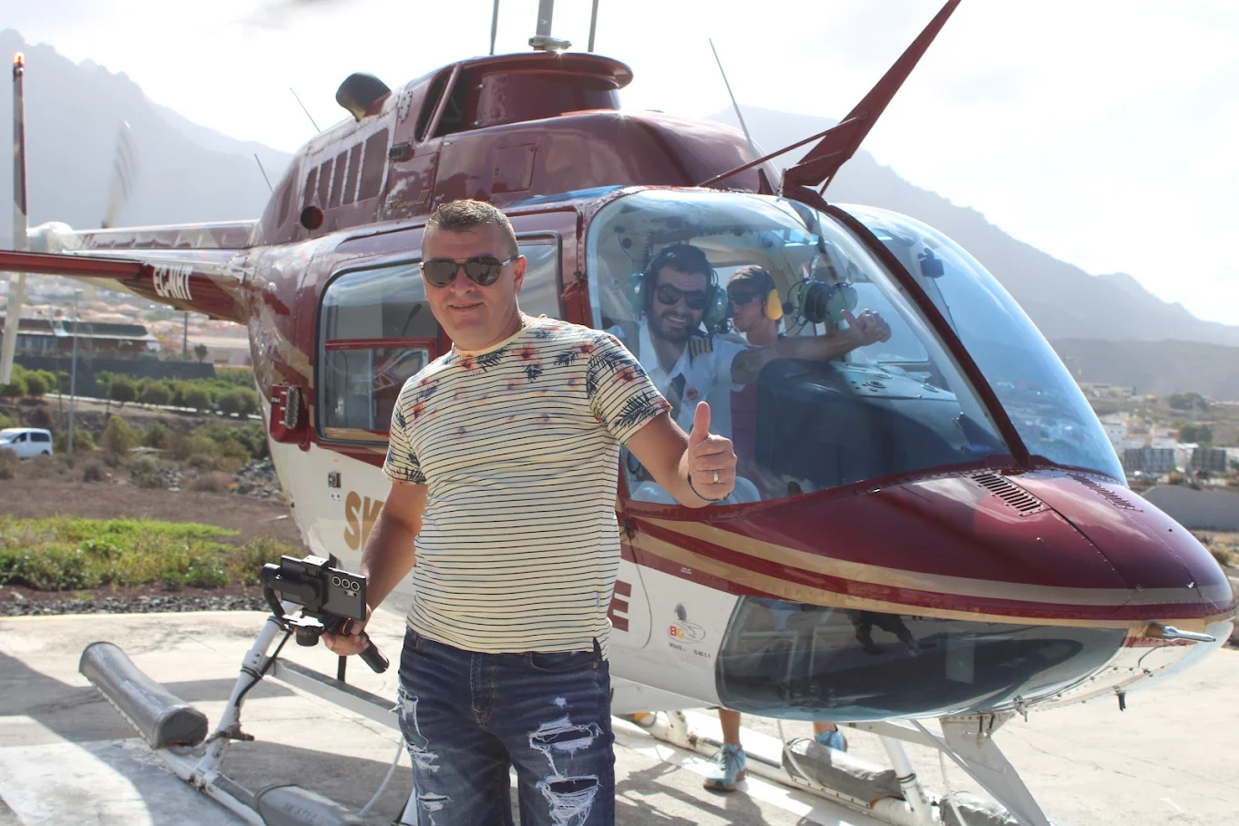 Helicopter Tours in La Laguna