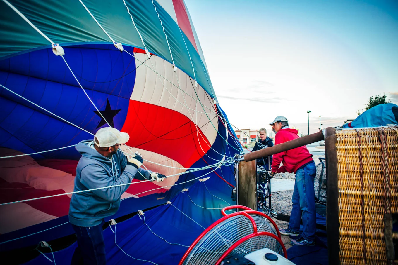 Hot Air Balloon in Playa de Santiago