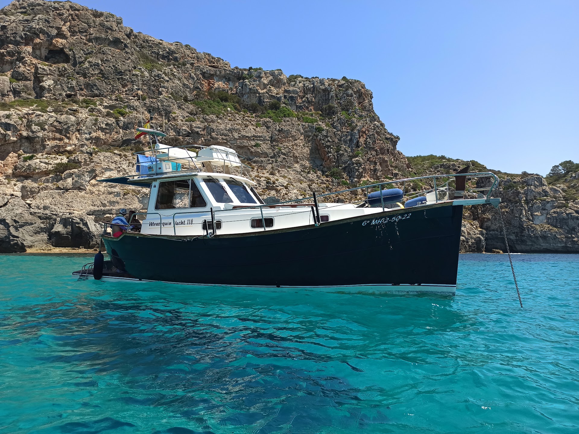 Whale Watching in Cala Macarella