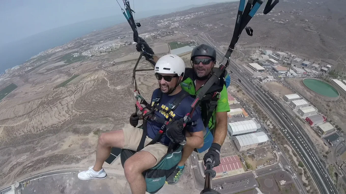 Paragliding in Los Gigantes