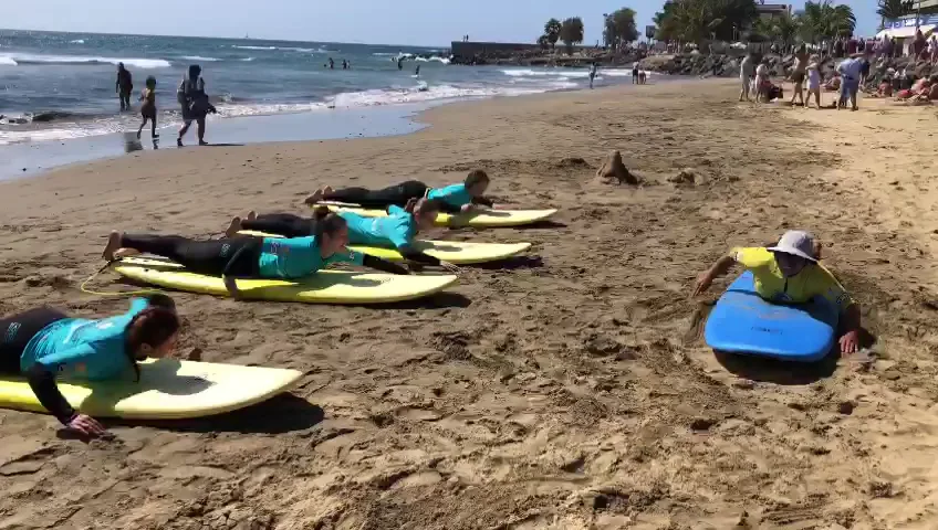 Surf Lessons in Maspalomas