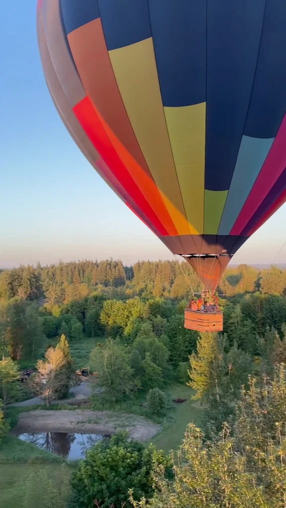 Hot Air Balloon in La Caleta