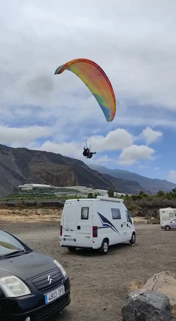 Paragliding in Santa Cruz de La Palma photo 2