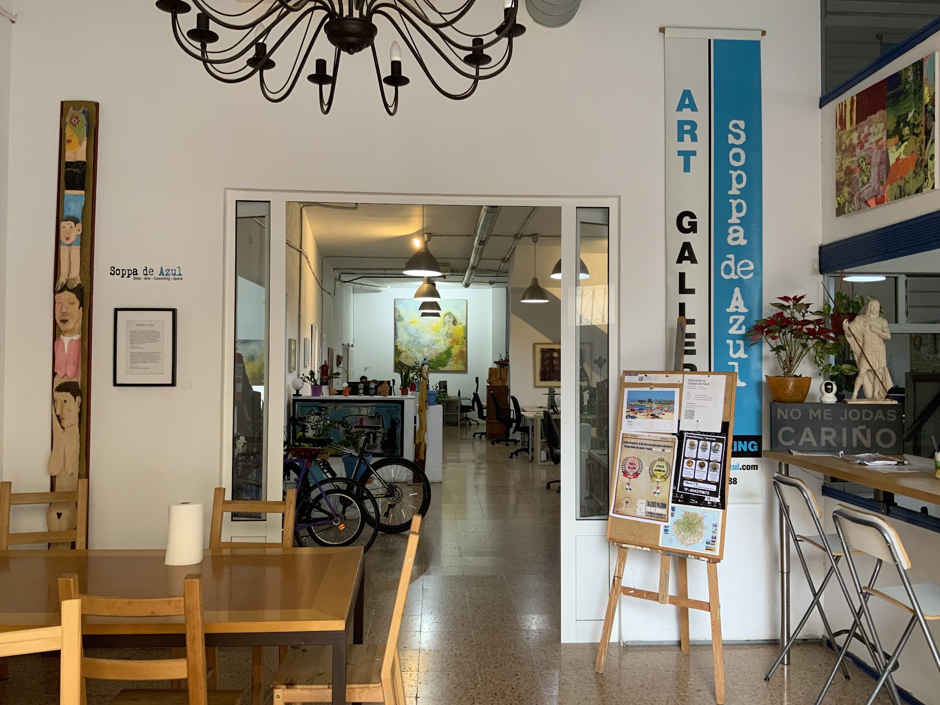 Soppa de Azul. Coworking en Las Palmas