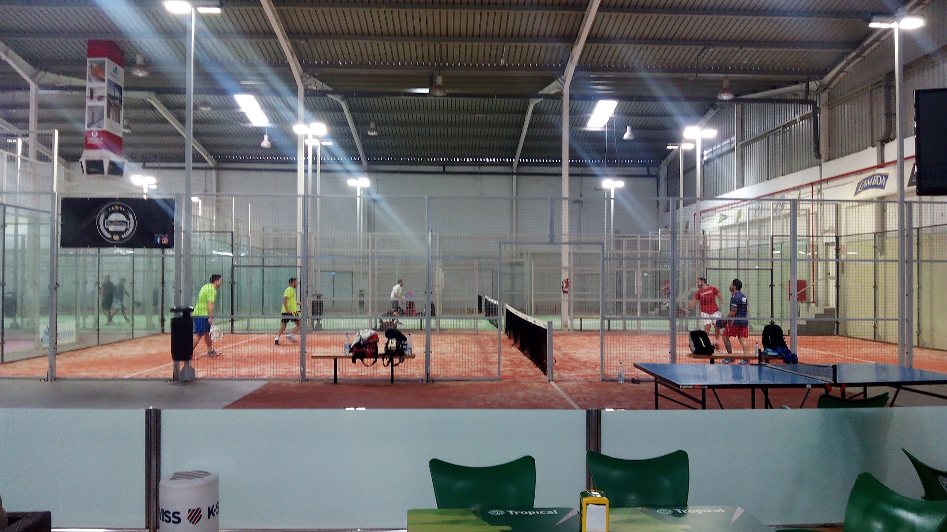 padel en cubierto