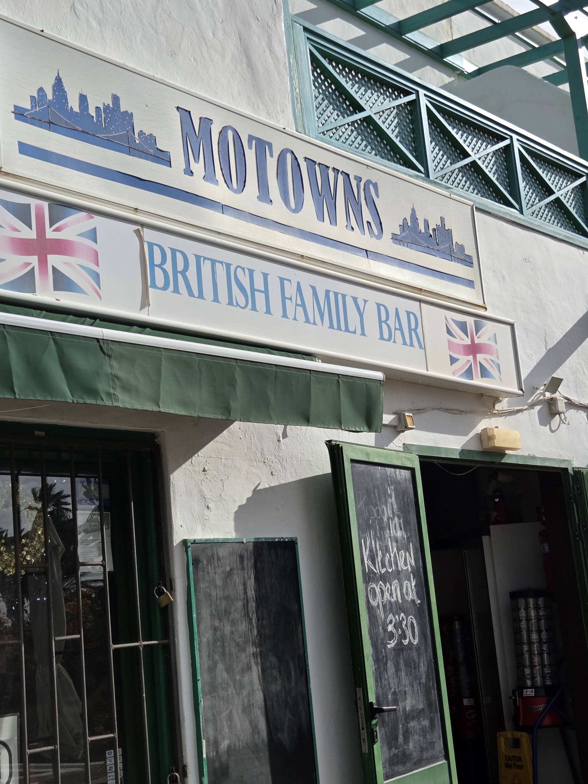 Motowns English owned restaurant