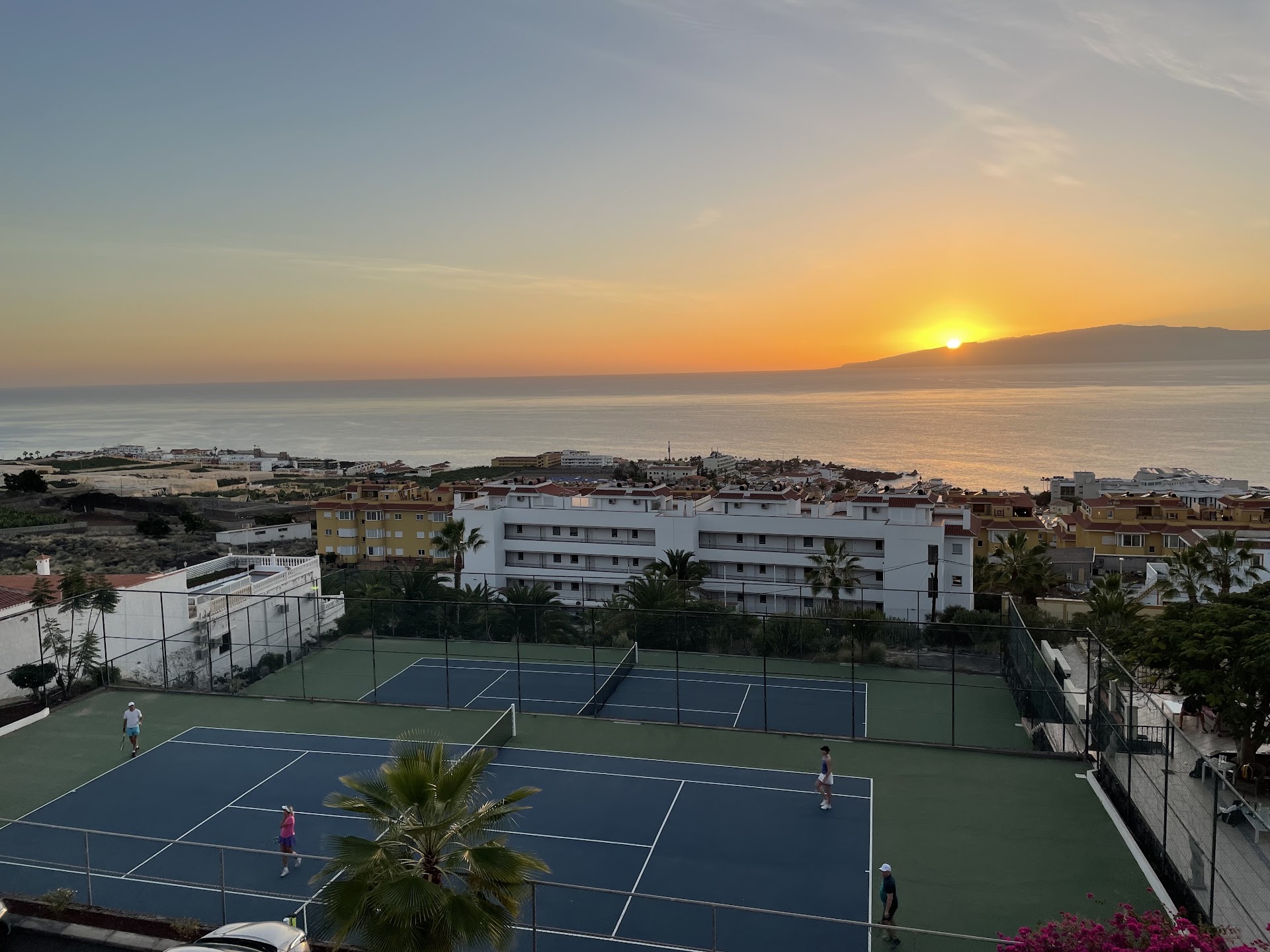 Tennis lessons in Los Gigantes